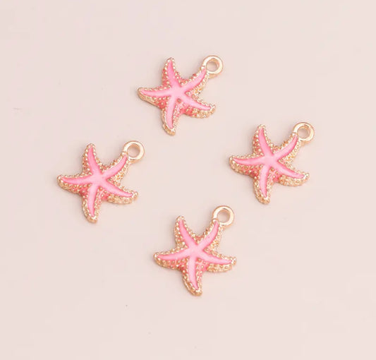 Pink Starfish Pendant