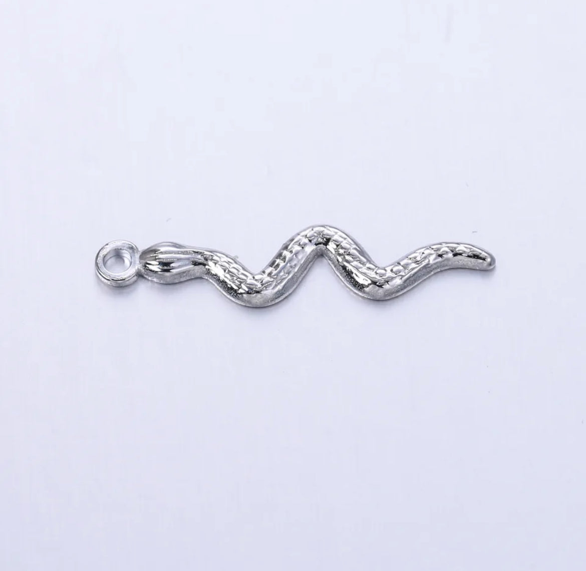 304 Stainless Steel Snake Pendant