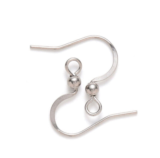 French Earring Hooks Stainless Steel