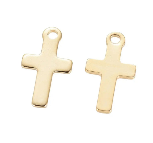 201 Stainless Steel Cross Pendant