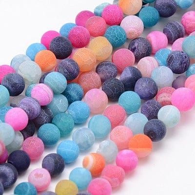 Natural Weathered Agate Beads